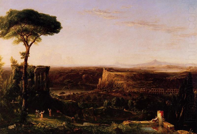 Italian Scene, Composition, Thomas Cole